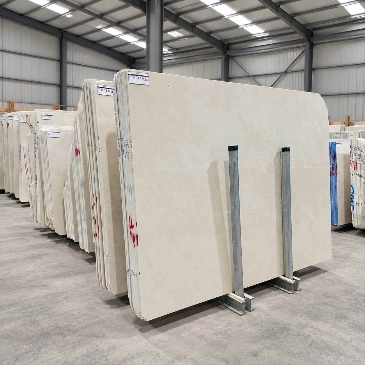 Crema Royal Beige slabs in stock