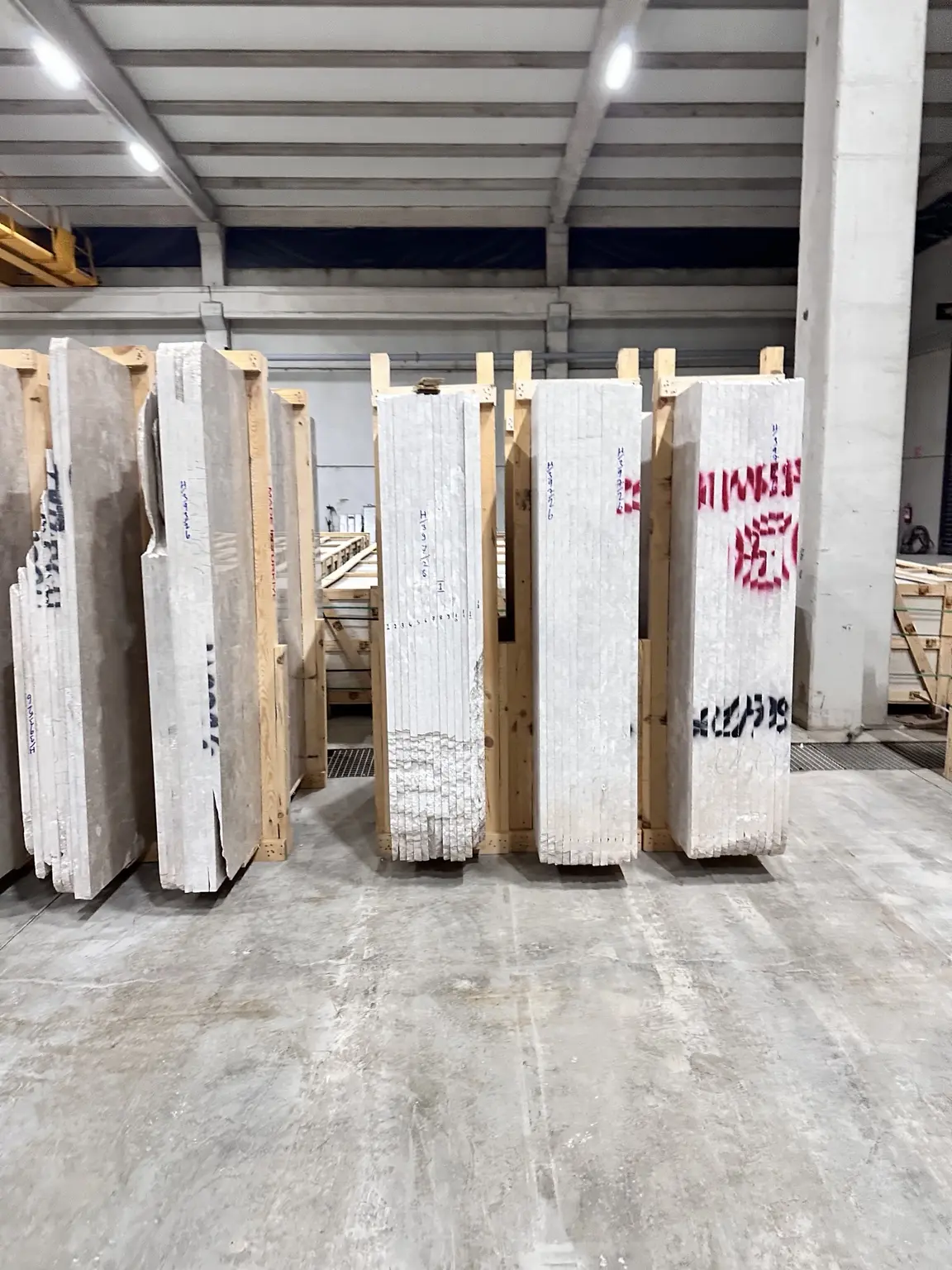King Beige cut pieces and slab stock