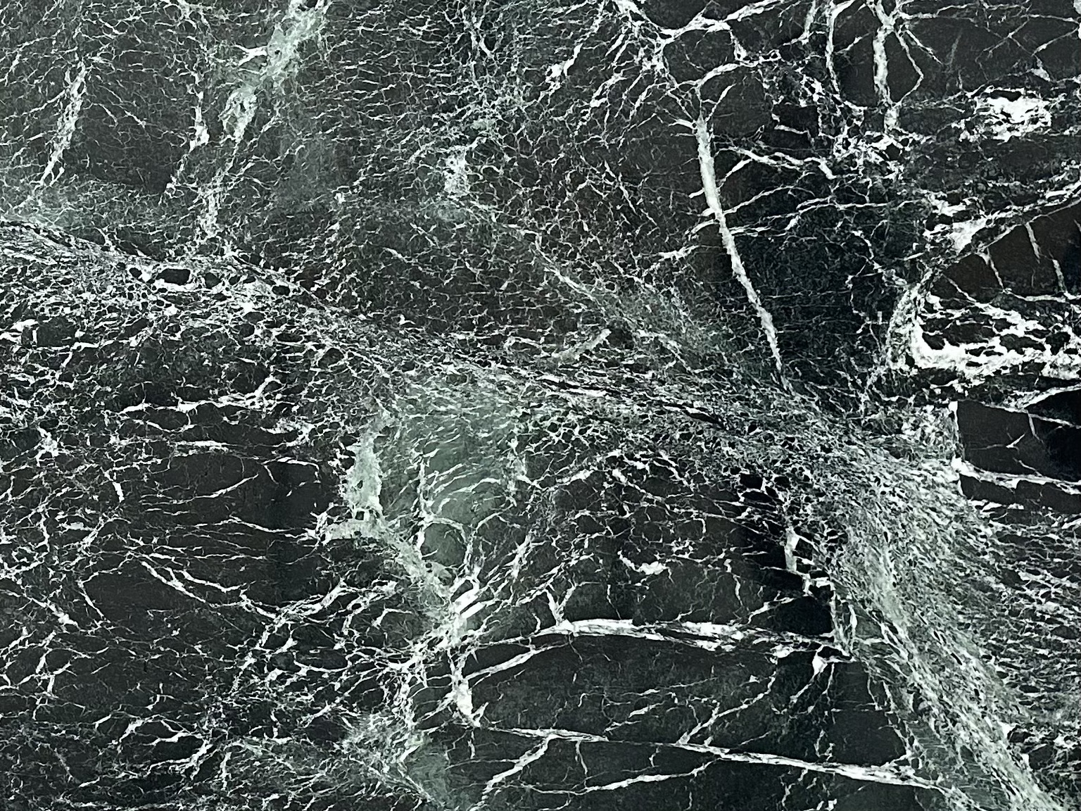 Petrol Verde natural petrol-green marble texture with white veins